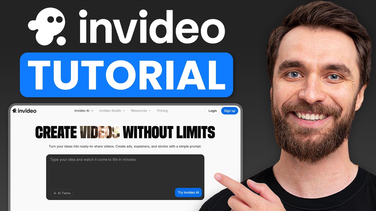 InVideo AI Tutorial for Beginners (2025) – Create Videos with AI Fast