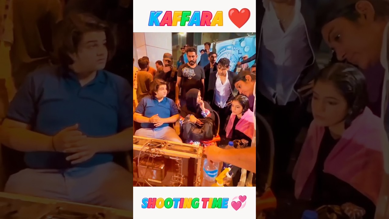 Kaffara Eps 45-46 BTS: Ali Ansari & Liba Khan ❤️