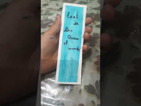 DIY cute bookmarks ❤📚📚🔖🔖 #paperart