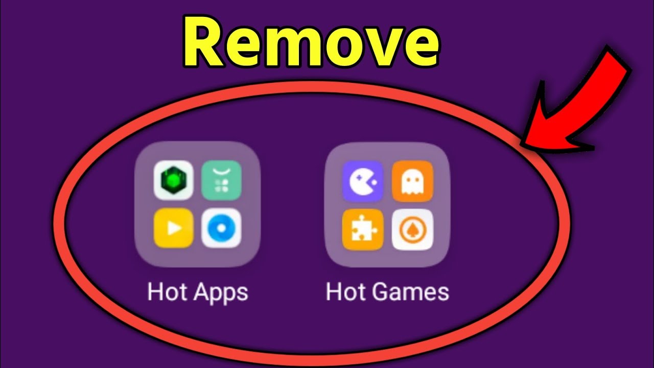 Remove Hot Apps & Games from Oppo π±