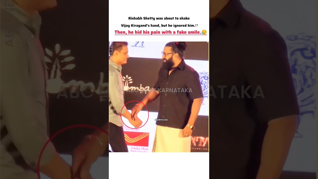 Ignoring Rishab Shetty? 🤔