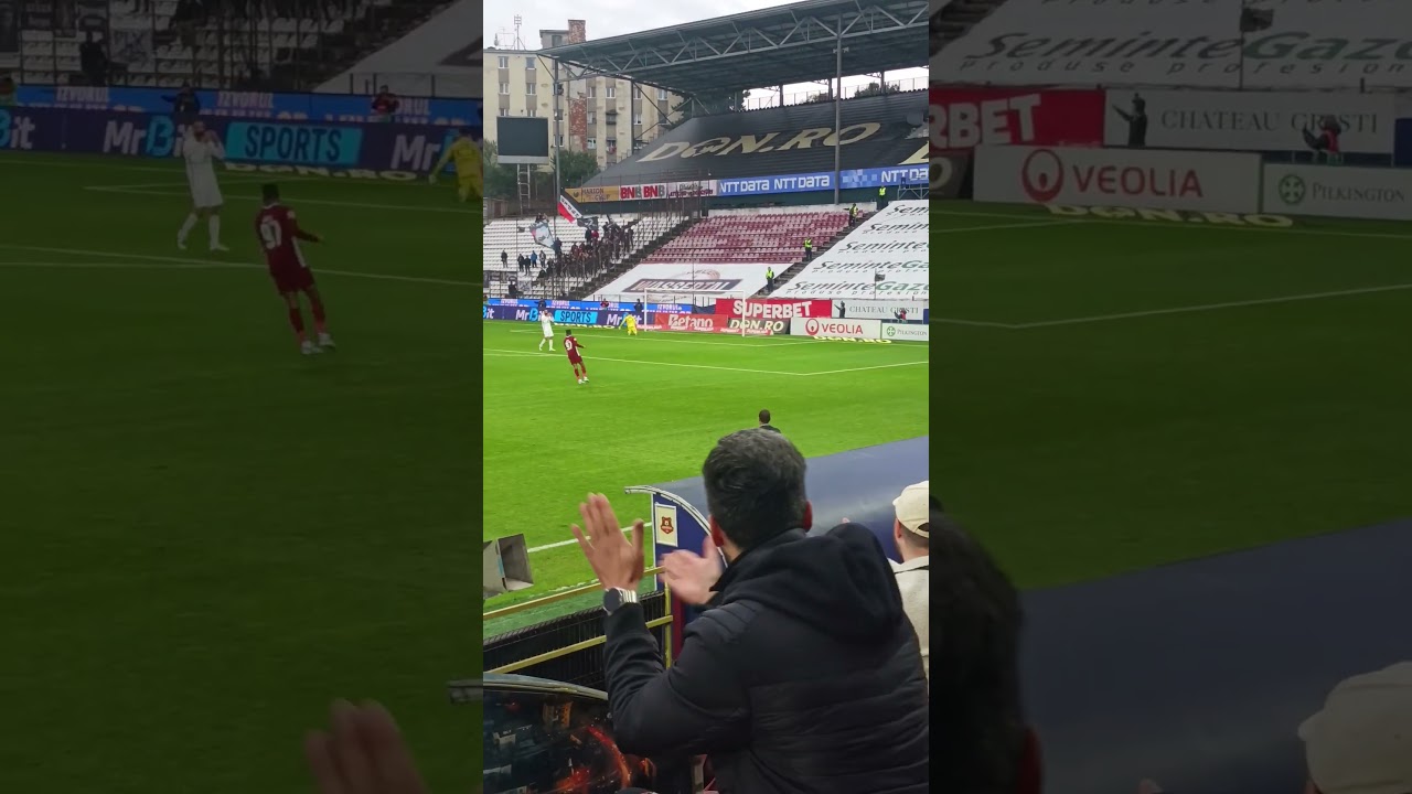 Jair Assists Munteanu to Equalize for CFR Cluj! ⚽