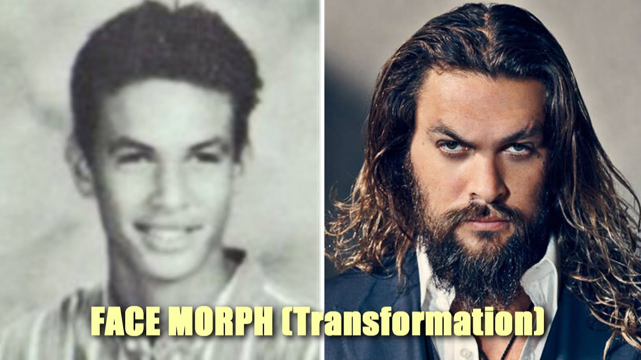 Jason Momoa's Transformation from 1979 to 2022 | Face Morph Evolution π¬