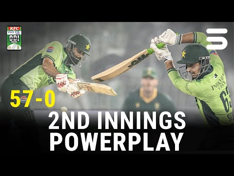 2nd Innings Powerplay | Pakistan vs South Africa ODI Series 2025 | 1st ODI | PCB | M3U1K