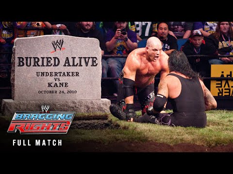 FULL MATCH: Kane vs. The Undertaker | World Heavyweight Buried Alive Match: WWE Bragging Rights 2010