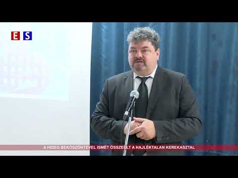 A hideg beköszöntével ismét összeült a hajléktalan kerekasztal