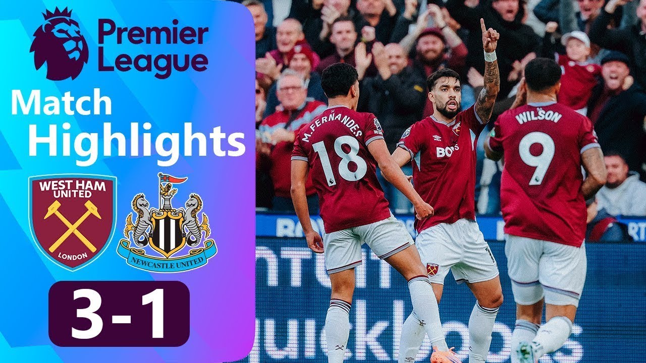 West Ham 3-1 Newcastle Highlights | Premier League 2025 ⚽