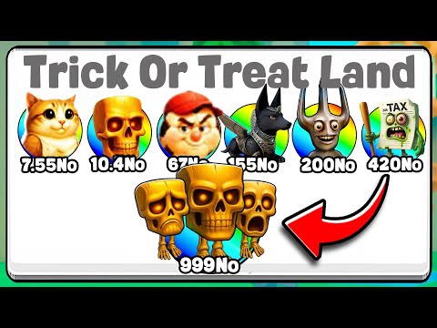 *NEW* Trick or Treat Update in Brainrot Evolution! (Roblox)