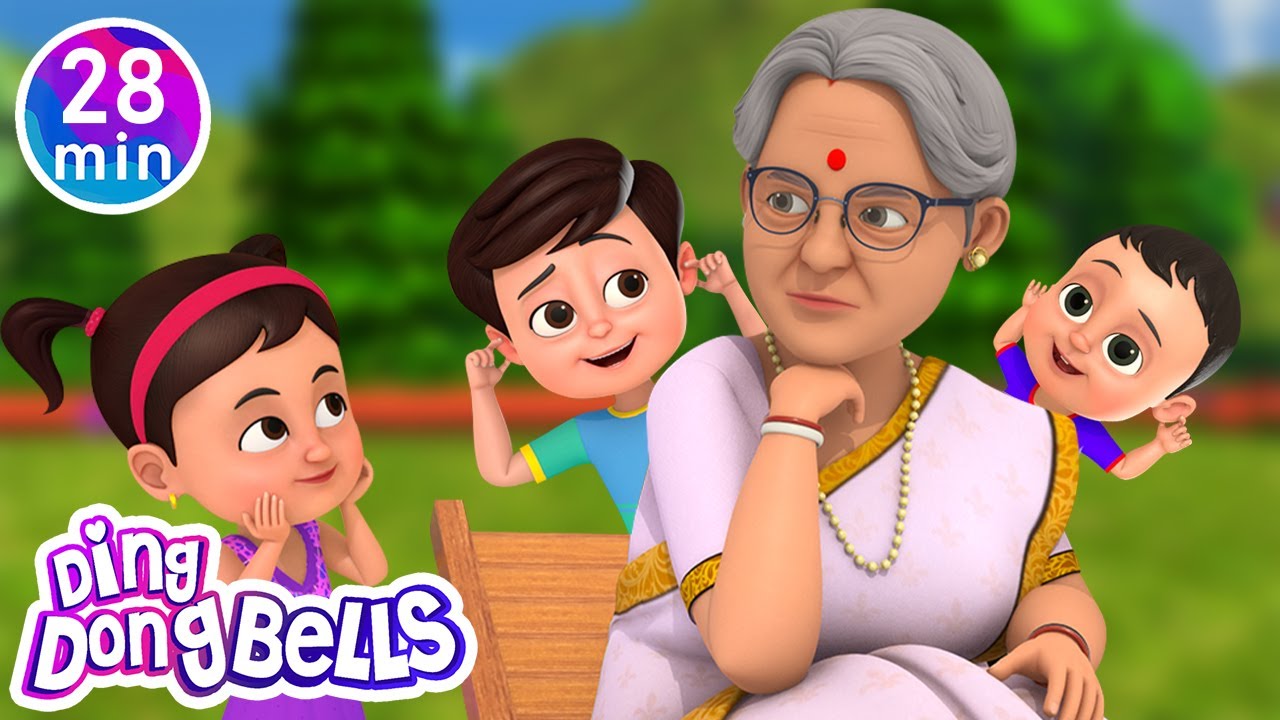 Dadi Amma & 9 More Hindi Nursery Rhymes 🎶