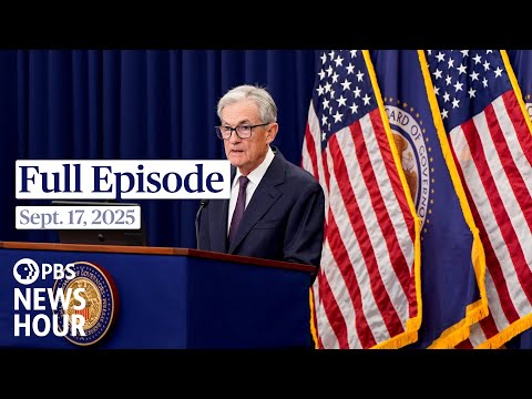 PBS News Hour West live episode, Sept. 17, 2025