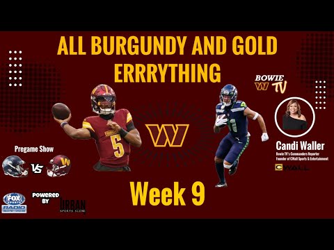 Commanders vs Seahawks Pregame | Jayden Daniels Returns for Sunday Night Football! | #RaiseHail