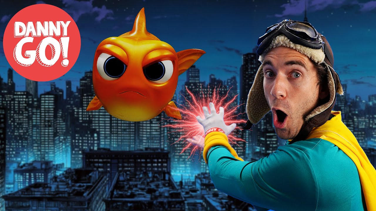 Ka-Pow! 2: Attack of the Gravity Goldfish! 💥 Superhero Adventure | Danny Go! Dance Songs for Kids