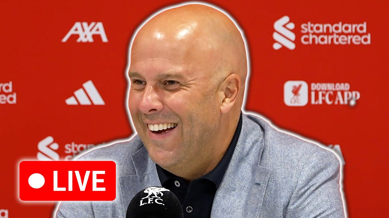 Live Post-Match Highlights: Arne Slot & Andoni Iraola Discuss Liverpool's 4-2 Victory over Bournemouth ⚽