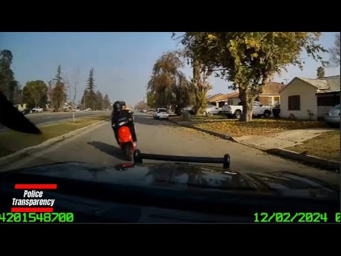 Motorcycle Rider Evades CHP In Bakersfield California