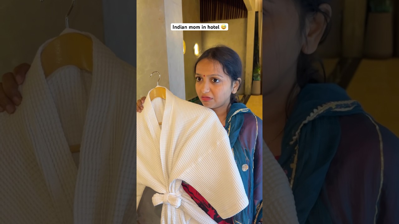 Indian Mom in Hotel 😅 | Comedy Short