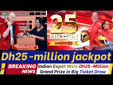 Indian Expat Wins Dh25-Million Grand Prize in Big Ticket Draw—Dh25-million jackpot Winner-big ticket
