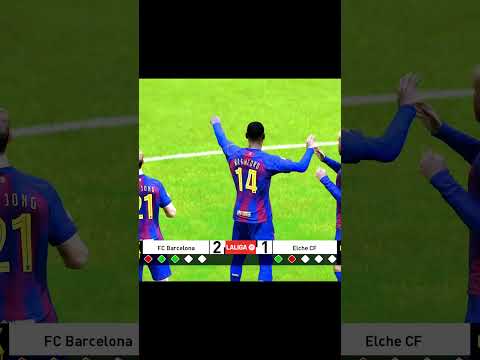 Barcelona Vs Elche - Yamal,Rashford#barcelona #elche #yemal #rashford #football #penaltyshootout