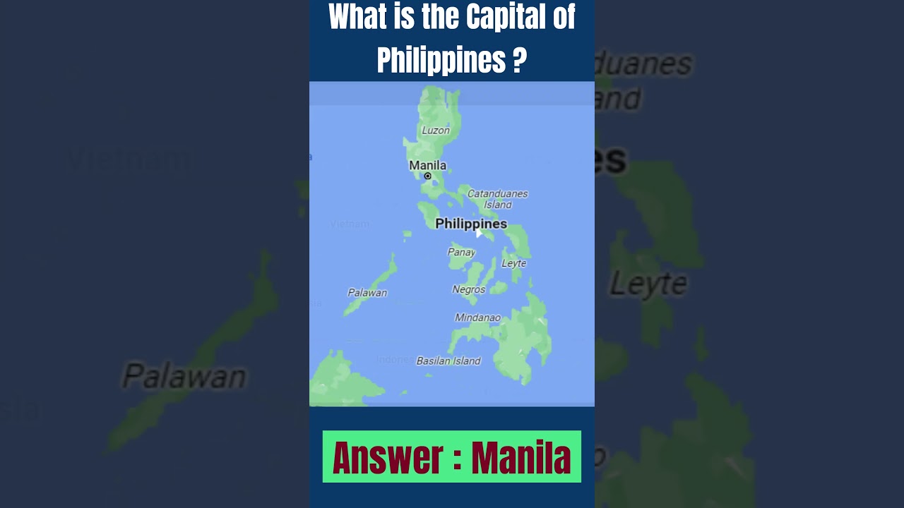 Discover the Capital of the Philippines 🇵🇭 | Country & City Facts