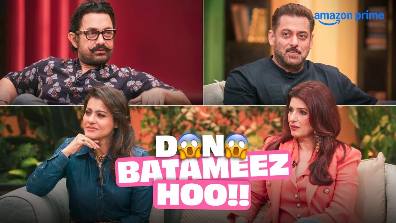 Salman & Aamir Question Girls 🤔 | Two Much with Kajol & Twinkle