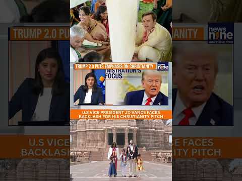 JD Vance Faces Backlash Over Wife’s Faith | VP Clarifies Interfaith Remark | News9
