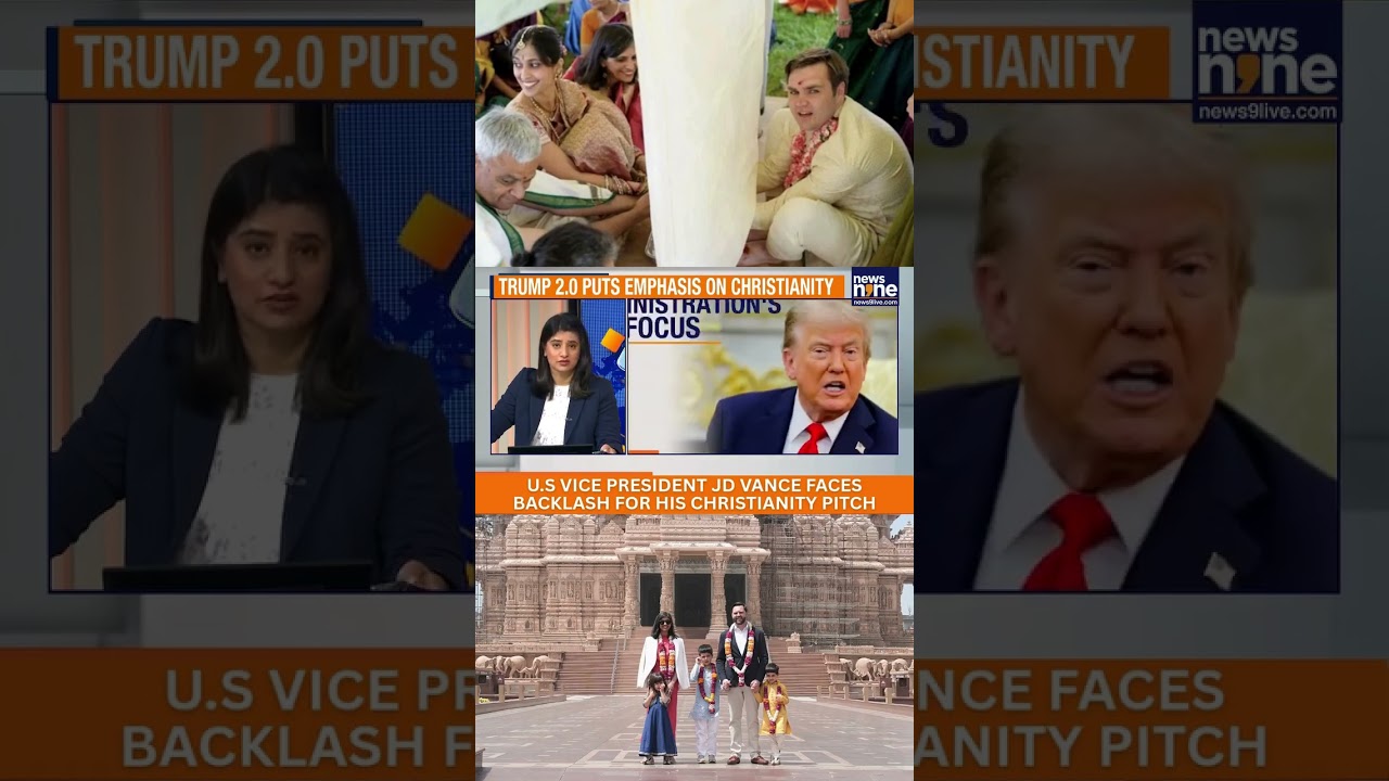 JD Vance Sparks Controversy Over Wife’s Faith Remarks ✝️