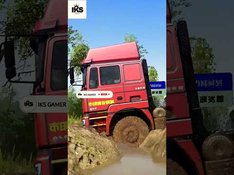 Mudrunner pc game riverside challenge #mudrunner #pcgame #shorts #riverside #challenge