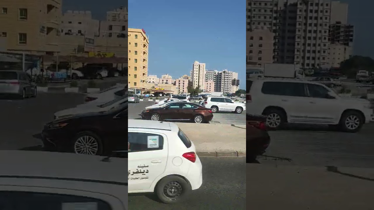 First Vlog: Exploring Mahboula Block 1 in Kuwait 🌆