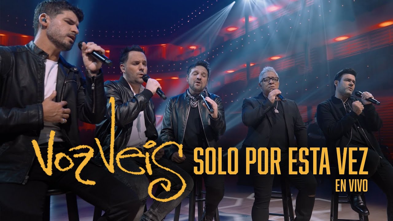 Voz Veis en Vivo: ¡Revive el Concierto 'Solo Por Esta Vez' 🎶