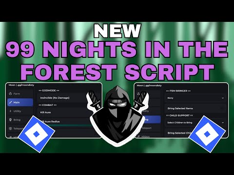 OP 99 Nights In The Forest (Roblox) Script | Using Delta Executor | Kill Aura, God Mode & Much More