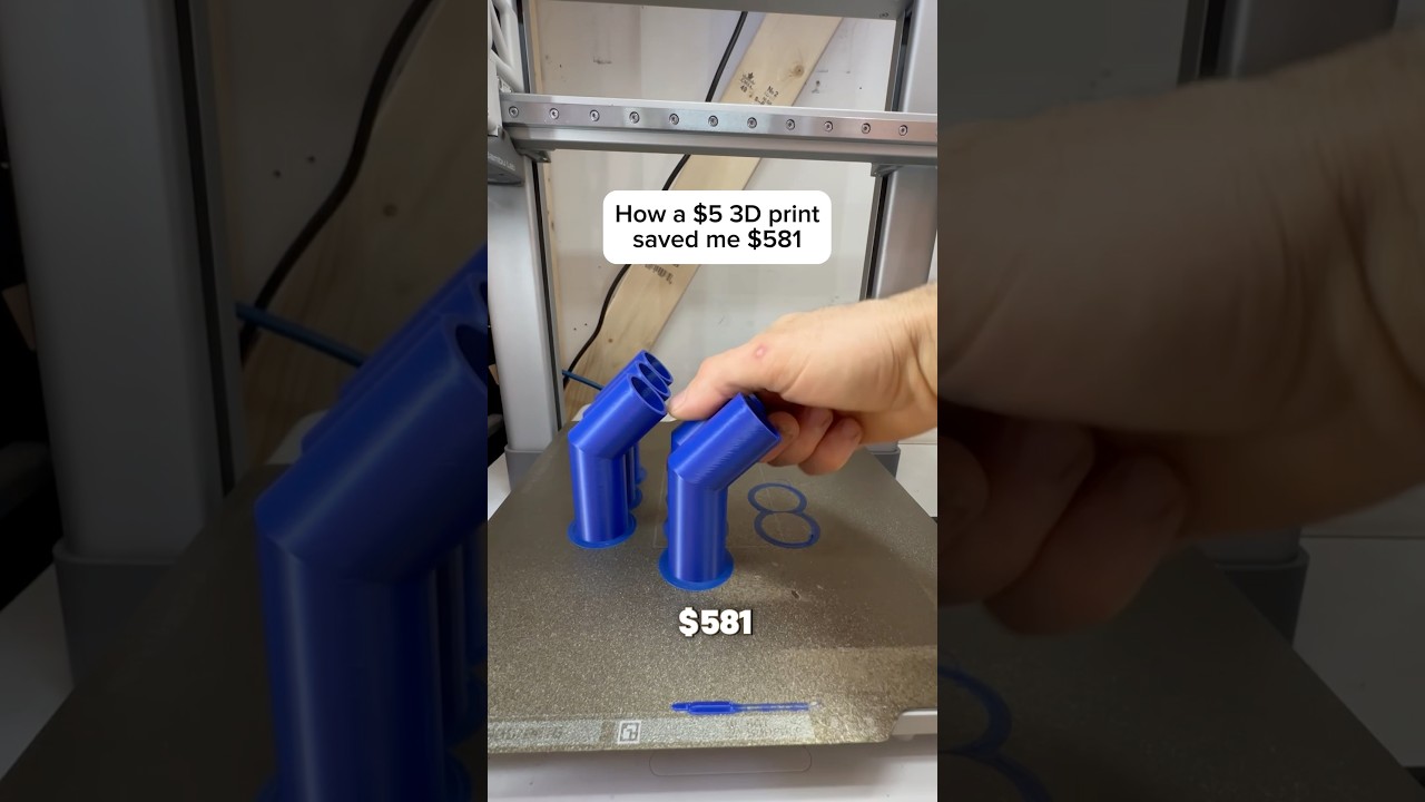 How a $5 3D Print Saved Me $581