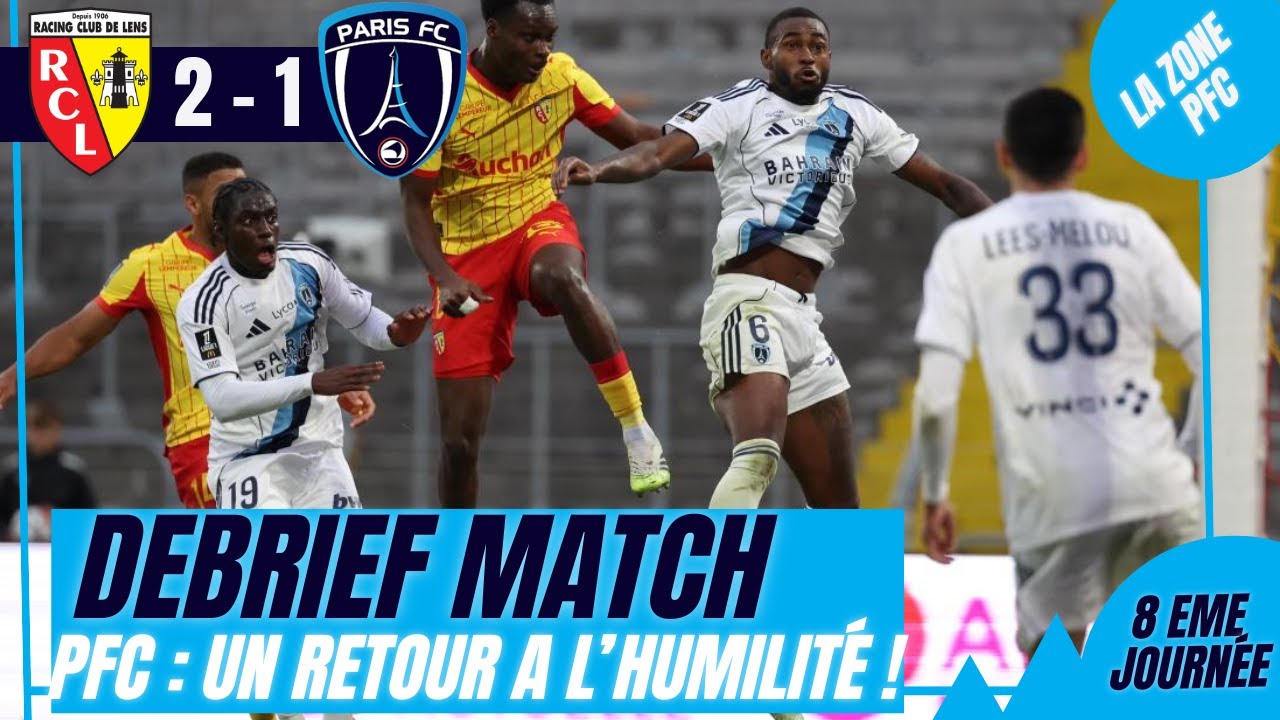 Paris FC Suffers 2-1 Loss at Lens ⚽