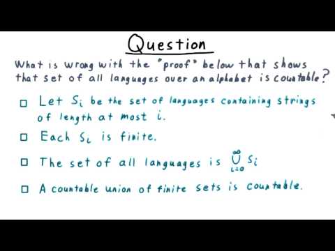 A False Proof Quiz - Georgia Tech - Computability, Complexity, Theory: Computability