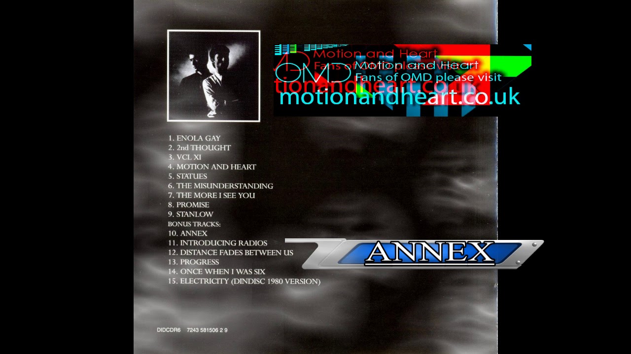 OMD Annex 1980 Live at Kant Kino 🎶