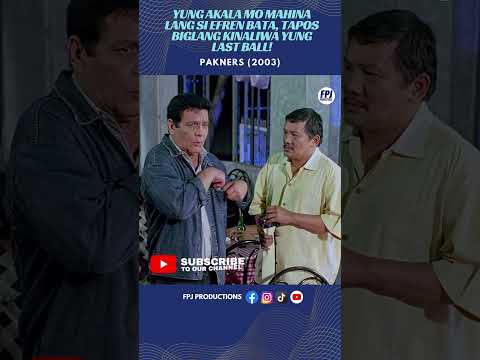 Akala nila mahina lang si Efren "Bata" Reyes! #fpj #fpjmovies #pakners #efrenbatareyes #fullmovie