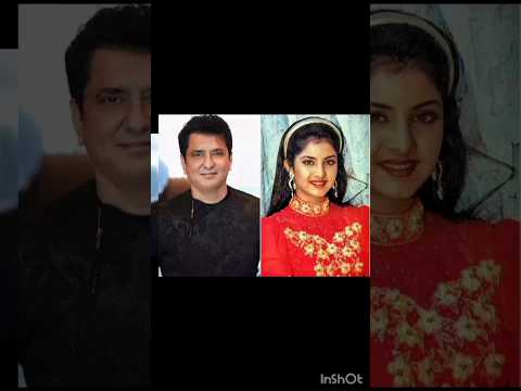 Actress Divya Bharti with husband Sajid Nandiawala #divyabharti #sajidnandiwala #ytshorts #shorts