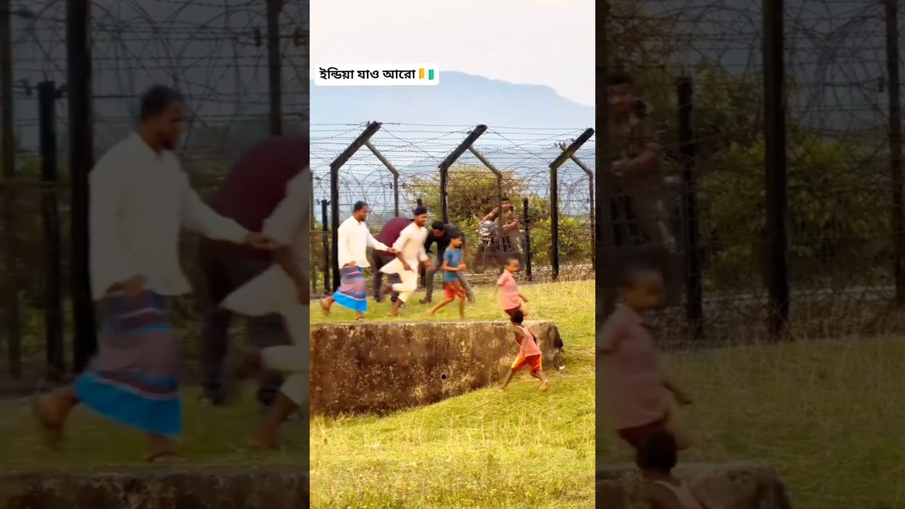 BSF Soldier Confronts Bangladesh Border Incursion 🚧