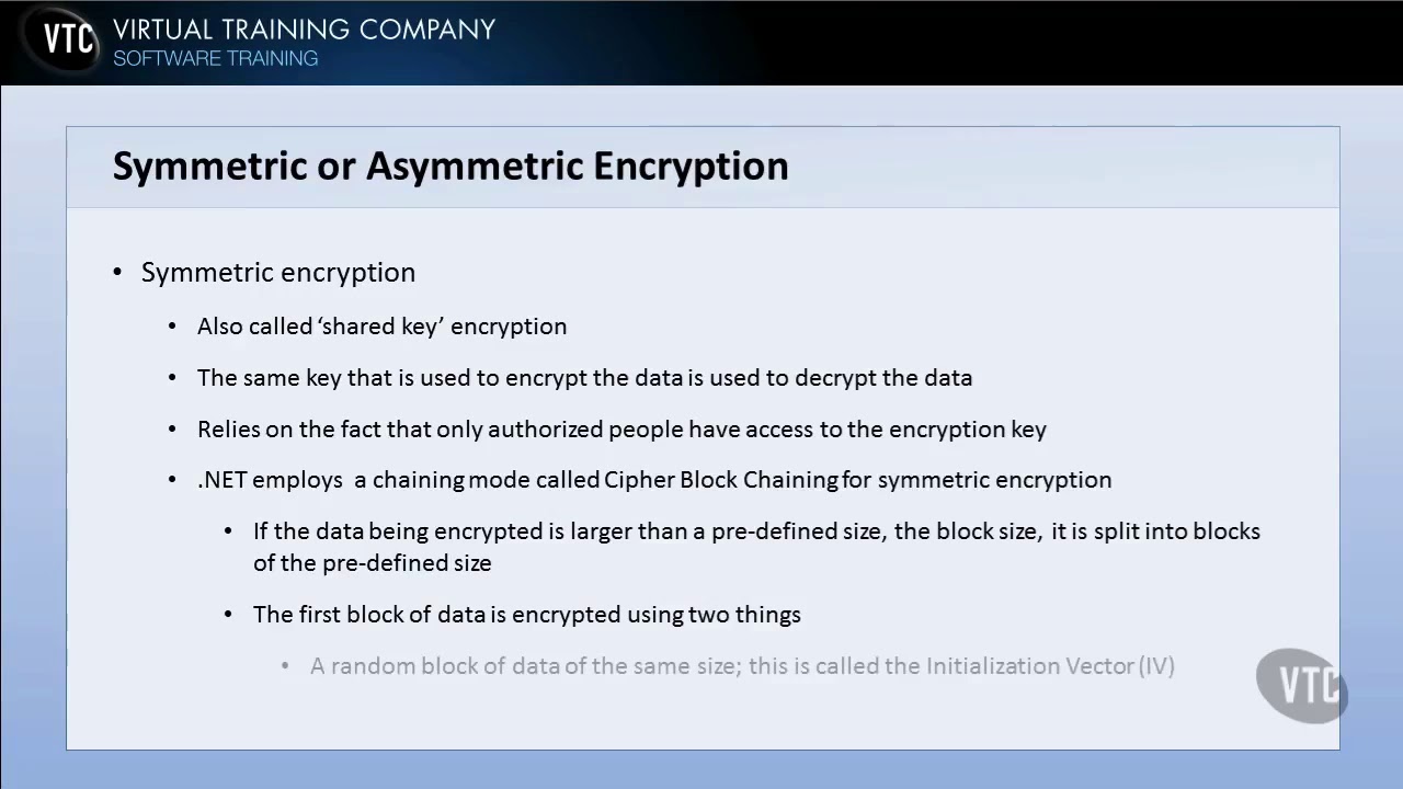 Mastering Encryption in C#: Symmetric vs. Asymmetric for Exam 70-483 π
