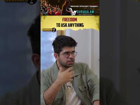 When Even CEOs Ask Basic Questions in AI — That’s Real Freedom to Learn | Gobinath #shorts