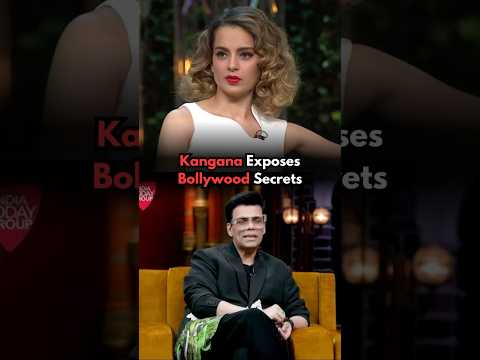 Kangana Exposes Bollywood Secrets🤯#kanganaranaut #varundhawan #hindi