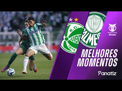 Juventude 0x2 Palmeiras I Melhores momentos I Brasileirão 2025