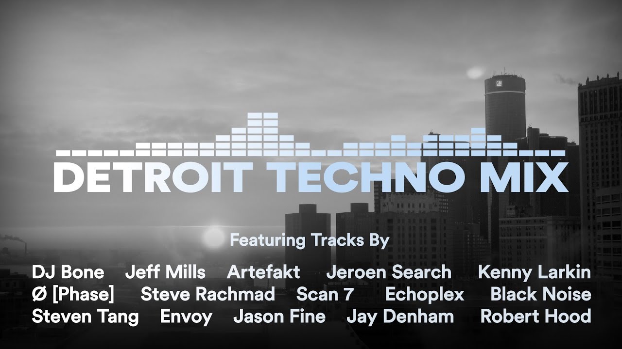 Detroit Techno Vinyl Mix with Tracklist 🎶