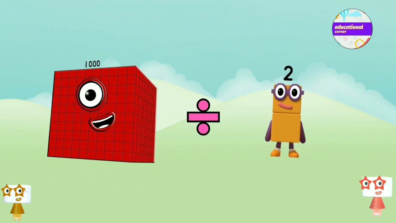 mathblocks big number division | learn to count @educationalcorner110