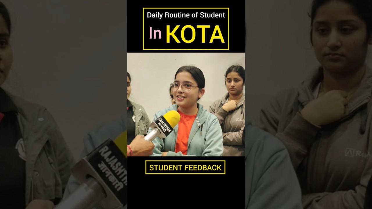 A Day in the Life of a Student in Kota 🏫 | Ultimate Routine Guide