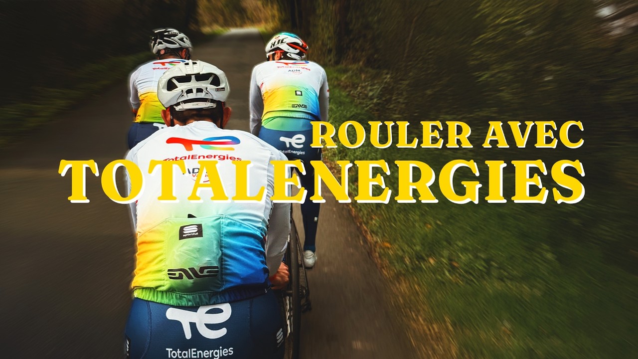 J'ai roulé avec les pros du Team TotalEnergies 🚴‍♂️
