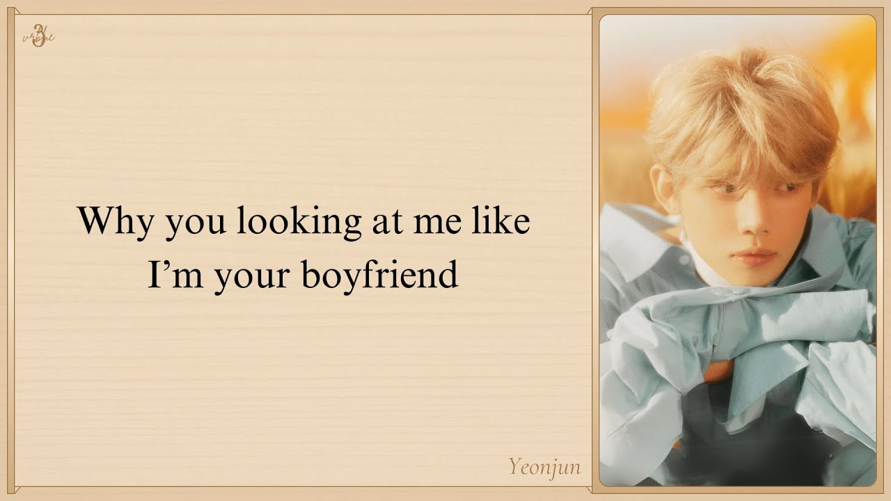 YEONJUN 'Boyfriend' Easy Lyrics from Cinderella OST πΆ