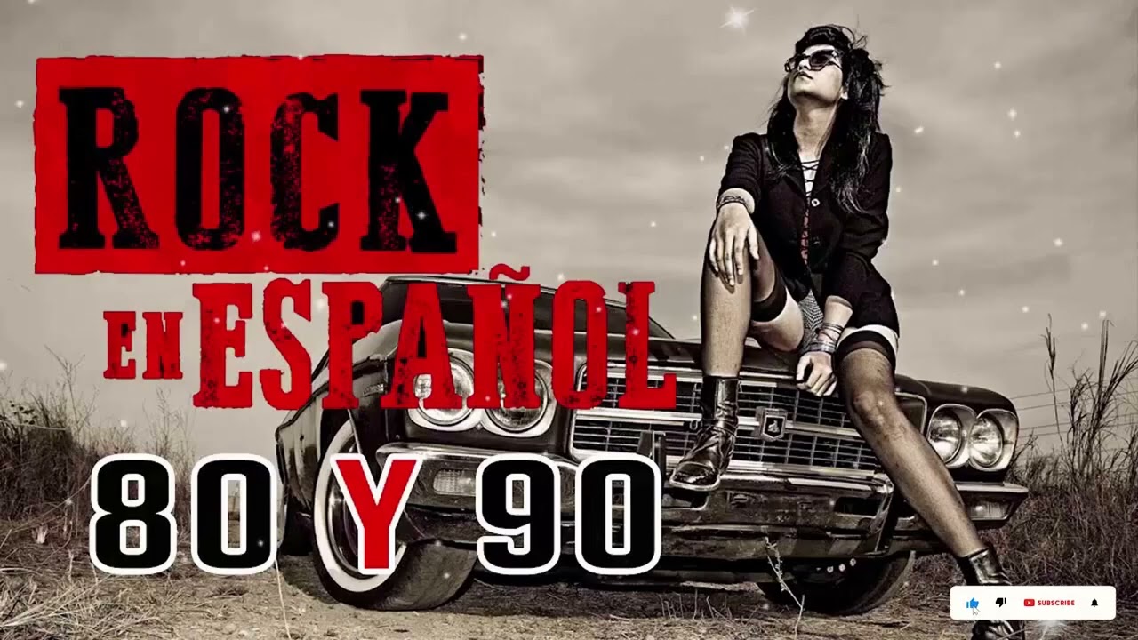Mezcla de Rock en Español de los 80 y 90 🎸
