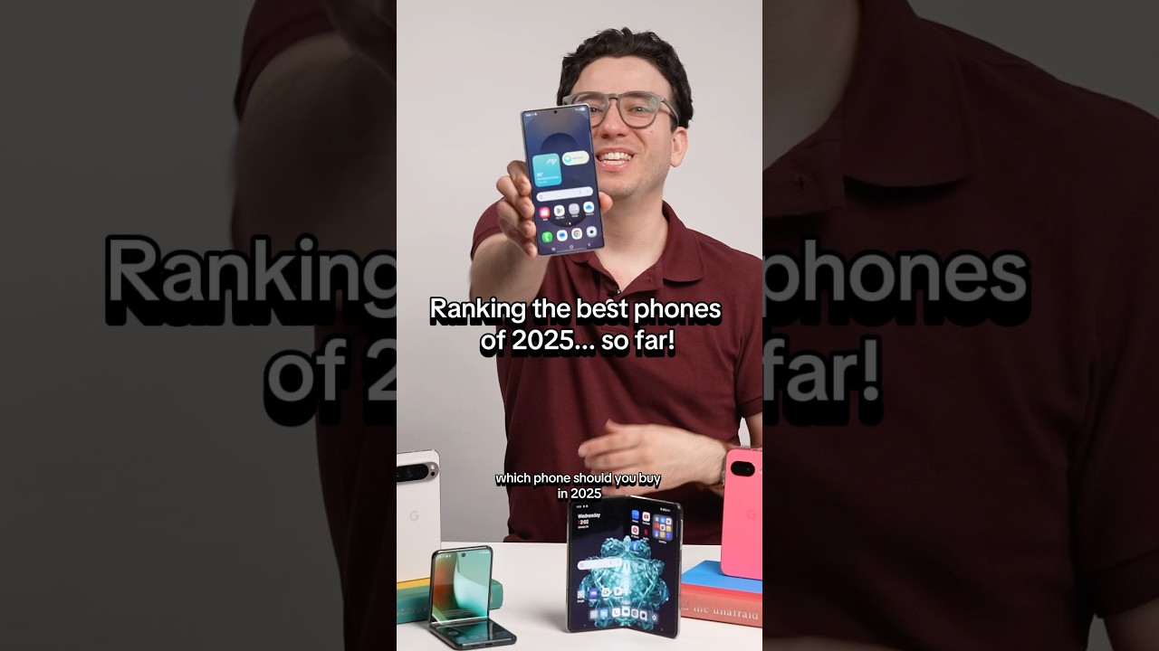 Best NEW Smartphones 2025... So Far! Samsung, Apple, Google, OnePlus & Motorola 📞 #phones #ranked