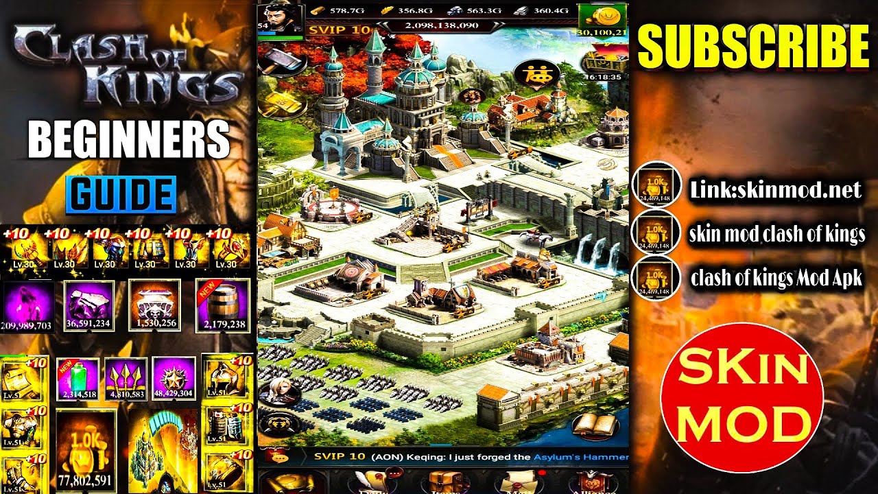 Clash of Kings Hack 2021: Unlimited Gold & Resources