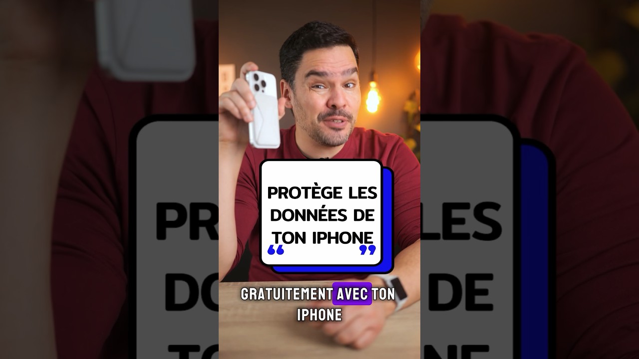 Protège Ton iPhone et Tes Données 🔒