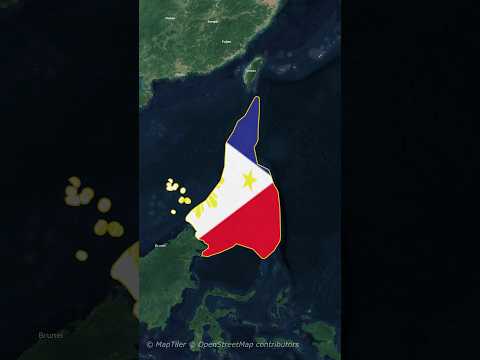 PHILIPPINES MAP ANIMATION WITH CAPITAL IN AFTER EFFECTS #shorts